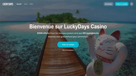 luckyday casino|casino lucky days en français.
